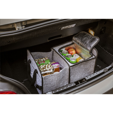Logotrade promotional items photo of: Trunk GRS RPET Felt Organiser Cooler bag