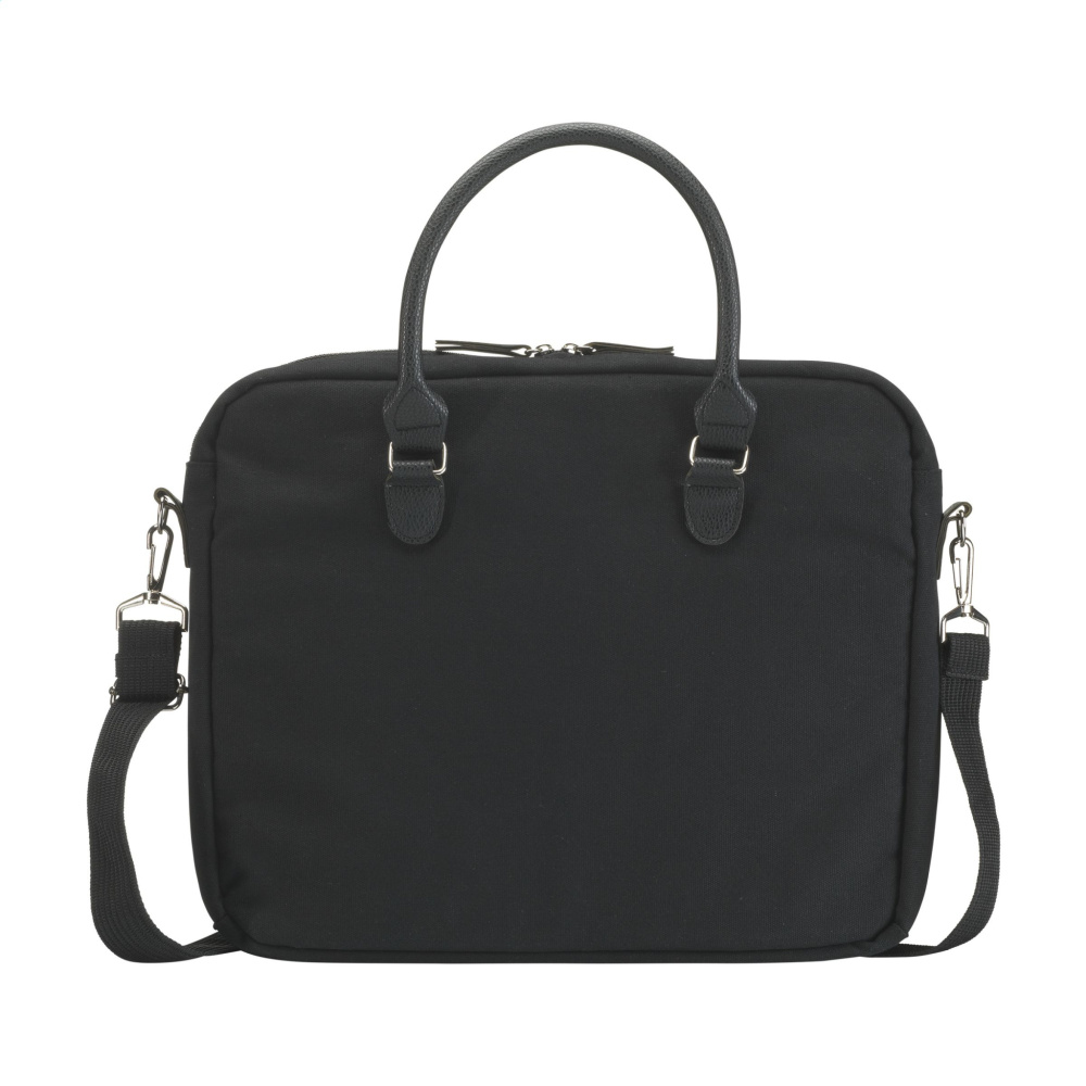 Logo trade corporate gifts picture of: Denver Recycled Canvas 15.6-inch laptop bag