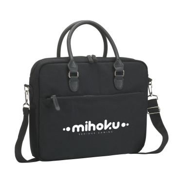 Logotrade promotional gift picture of: Denver Recycled Canvas 15.6-inch laptop bag