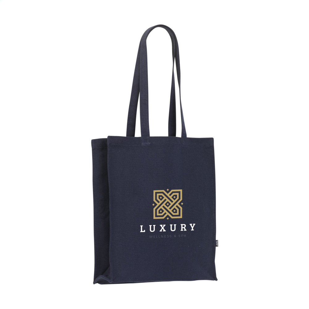 Logo trade promotional gifts image of: Solid Bag Colour GRS Recycled Canvas (340 g/m²)