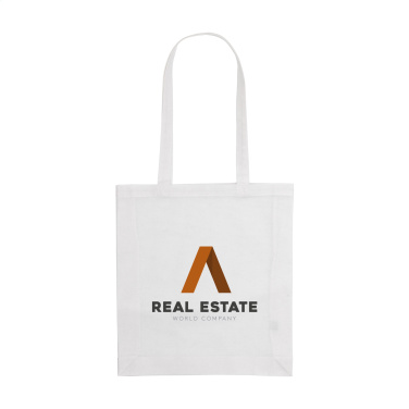 Logo trade advertising products picture of: Colour Square Bag GRS Recycled Cotton (150 g/m²)