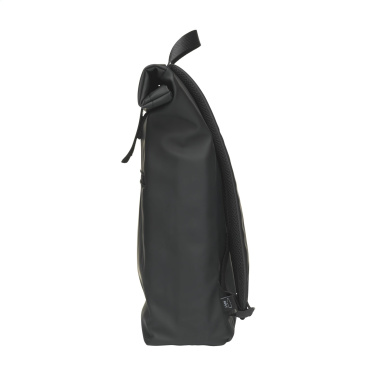 Logotrade advertising products photo of: Lennon Roll-Top Recycled Backpack