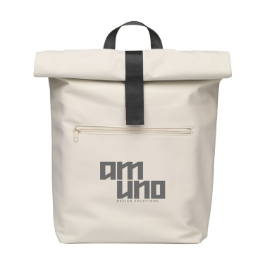 Logo trade corporate gift photo of: Lennon Roll-Top Recycled Backpack