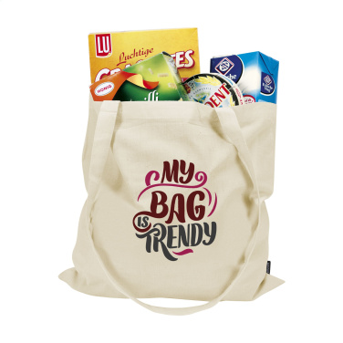 Logo trade corporate gift photo of: ShoppyBag GRS Recycled Cotton (140 g/m²)