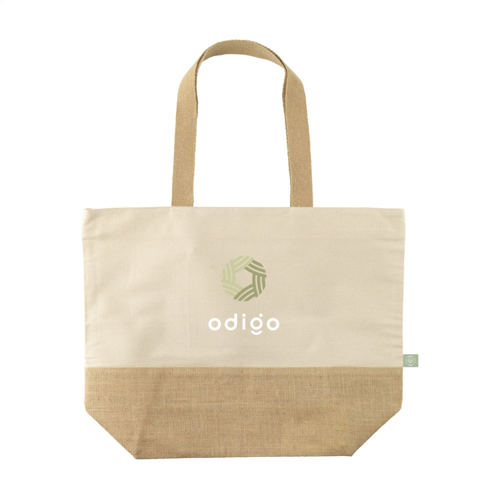 Logotrade corporate gift picture of: Cancun Beachbag Organic Cotton (320 g/m²)