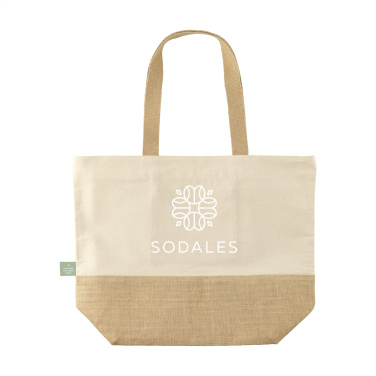 Logotrade promotional merchandise picture of: Cancun Beachbag Organic Cotton (320 g/m²)