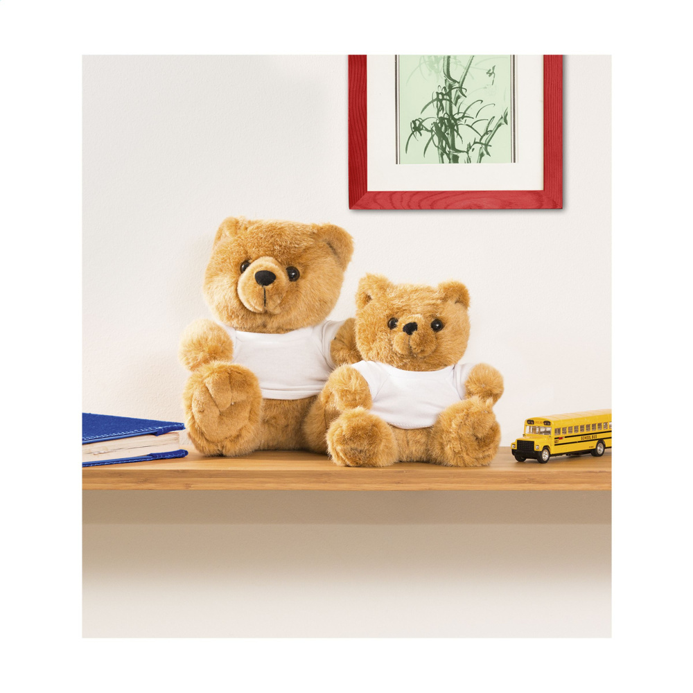 Logo trade promotional giveaways picture of: Browny Bear cuddle toy
