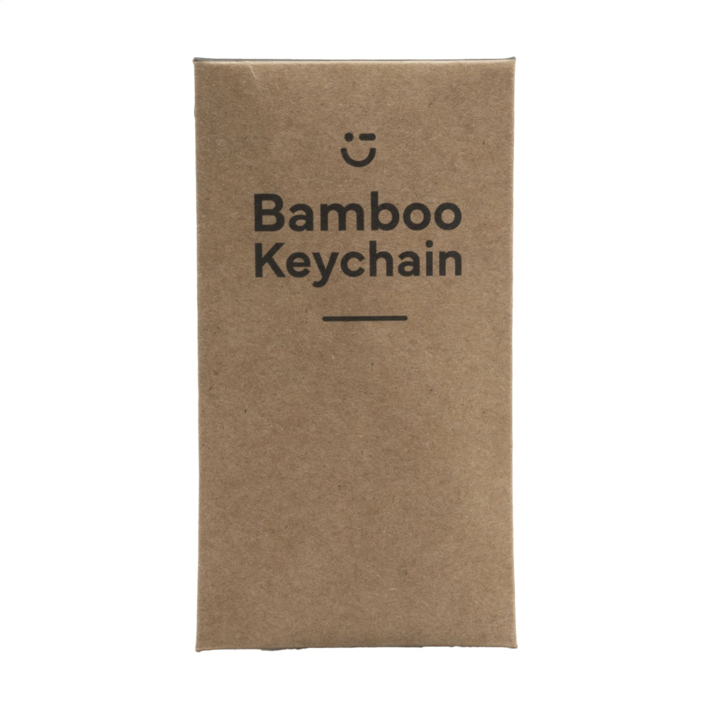 Logo trade promotional products picture of: WoodKey Circle keychain