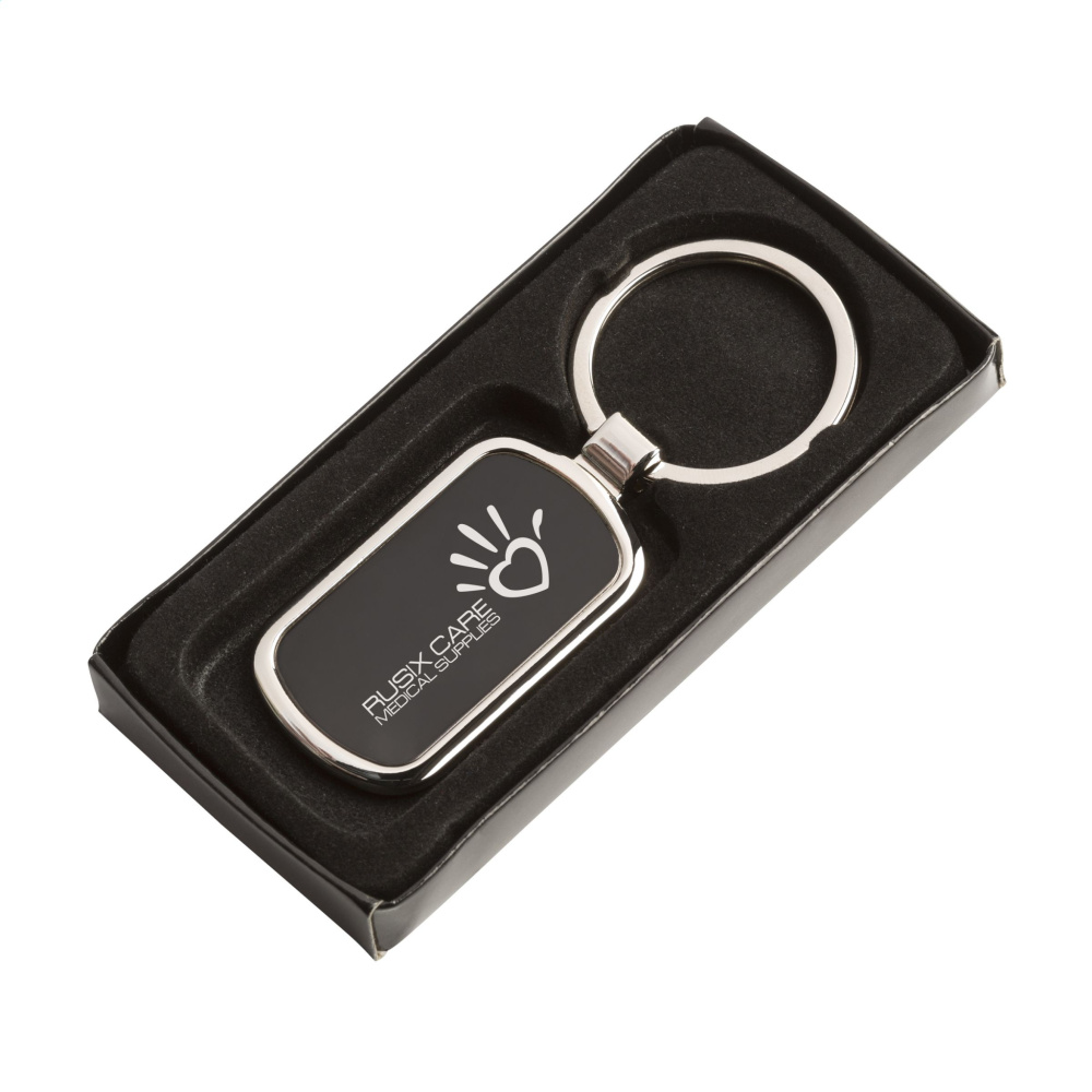 Logotrade business gifts photo of: KeyTag Rectangular keyring