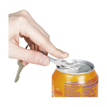 Logo trade corporate gifts image of: OpenUp opener keyring