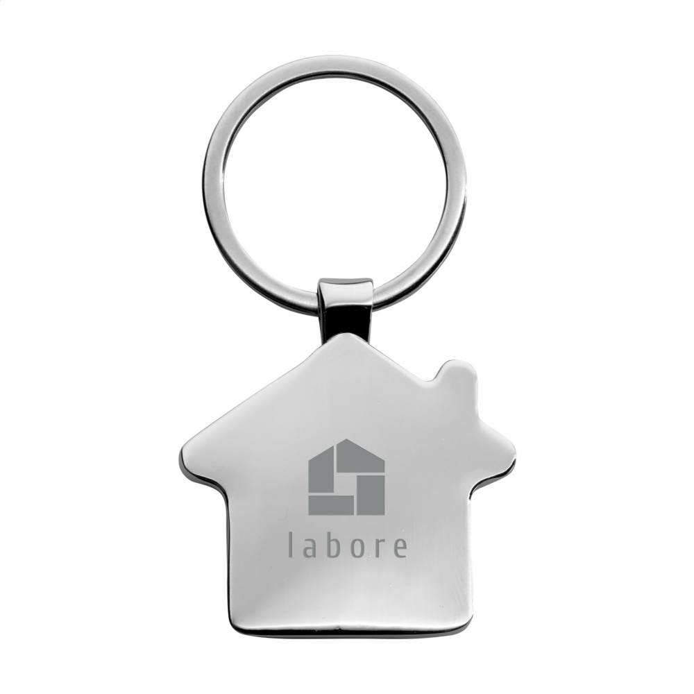 Logotrade promotional product picture of: Casa bamboo keyring