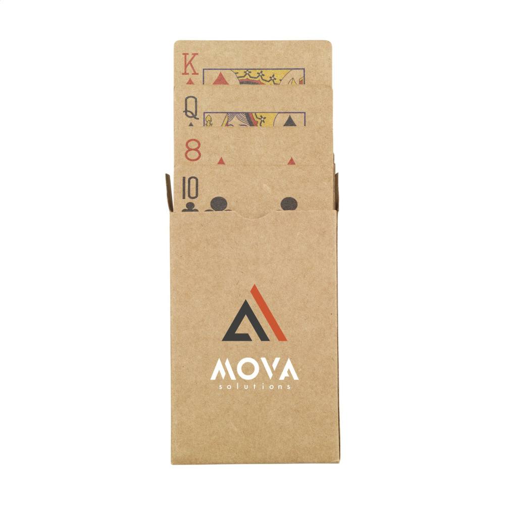 Logo trade promotional gifts image of: Recycled Playing Cards Single deck