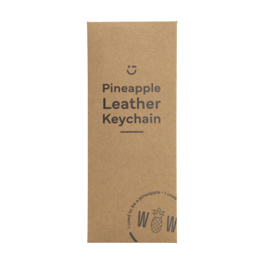 Logotrade business gifts photo of: Vegan Pineapple Leather Keyring
