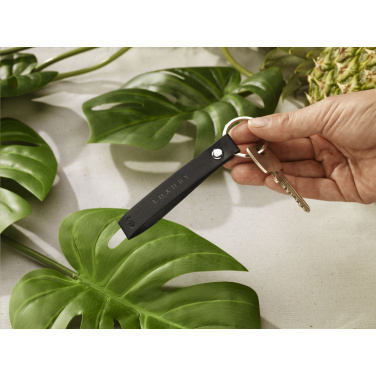 Logo trade advertising product photo of: Vegan Pineapple Leather Keyring