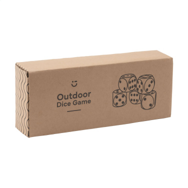 Logo trade promotional gifts picture of: Outdoor Dice Game