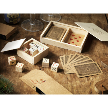 Logotrade promotional giveaway image of: Recycled Playing Cards Double X-Mas