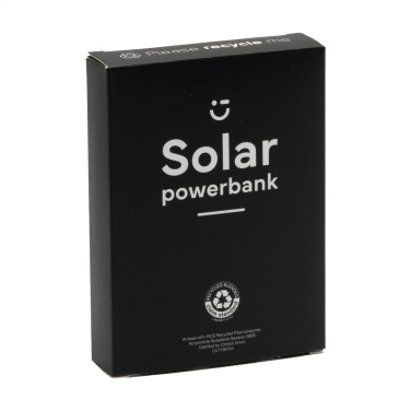 Logo trade business gifts image of: Solar RCS Powerbank 4000 power charger