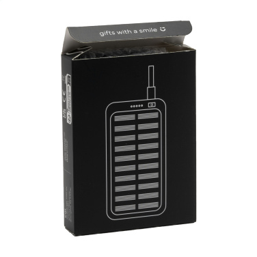 Logo trade promotional merchandise image of: Solar RCS Powerbank 4000 power charger