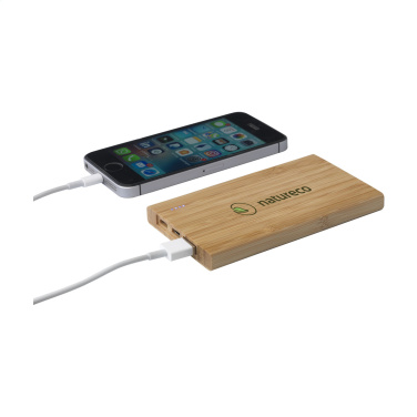 Logotrade promotional products photo of: Bamboo 4000 Powerbank external charger