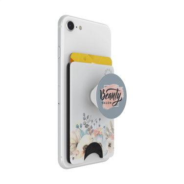 Logotrade promotional giveaway image of: PopSockets® PopWallet+ card holder with PopGrip