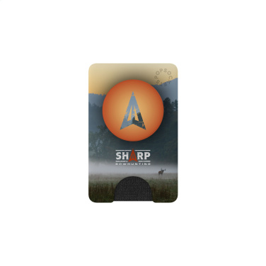 Logotrade promotional item picture of: PopSockets® PopWallet+ card holder with PopGrip