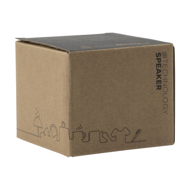 Logo trade corporate gift photo of: Wave Bamboo Wireless Speaker