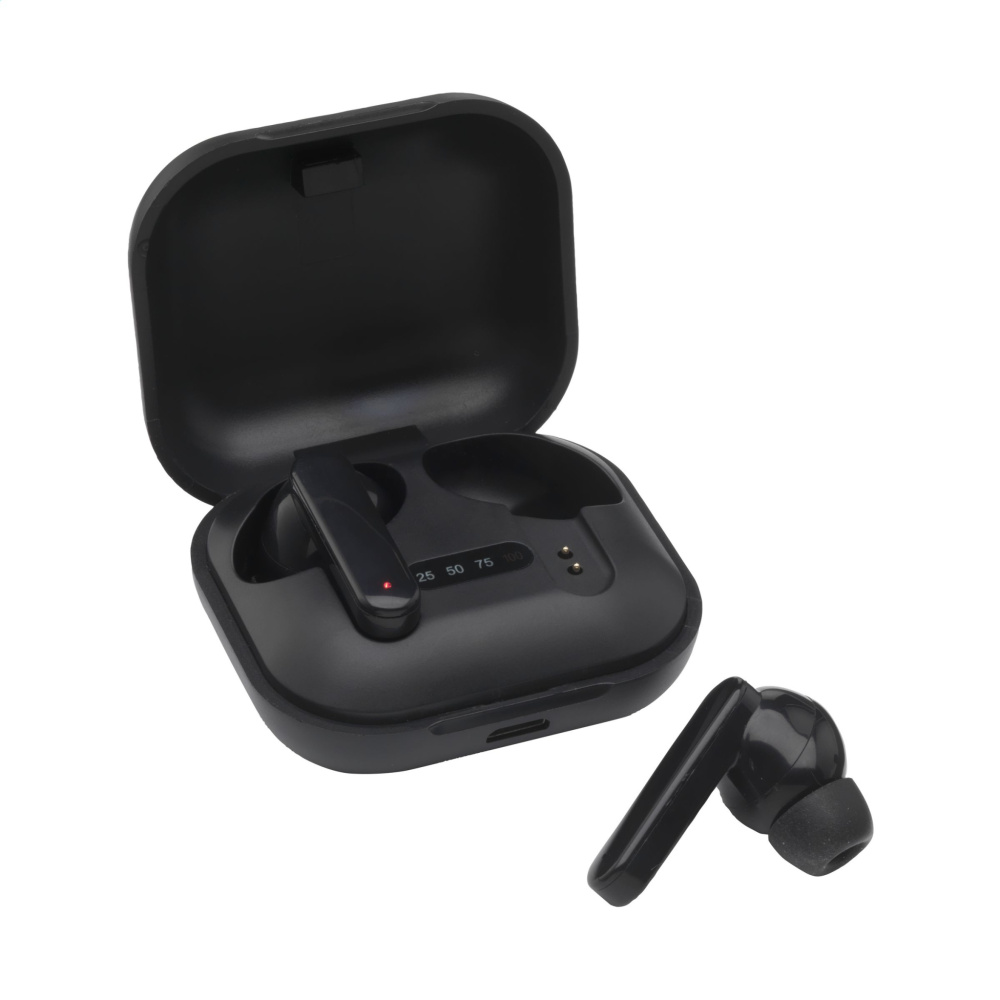 Logotrade promotional gifts photo of: Aron TWS Wireless Earbuds in Charging Case