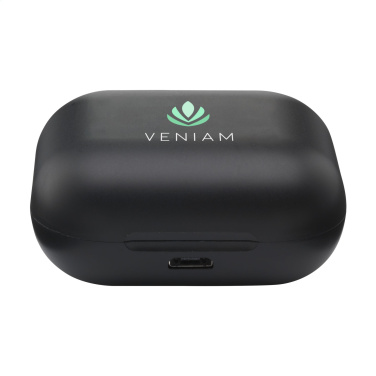 Logo trade promotional giveaways picture of: Aron TWS Wireless Earbuds in Charging Case