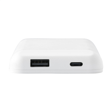 Logo trade business gift photo of: Force Magnetic RCS Recycled Wireless Powerbank 5000