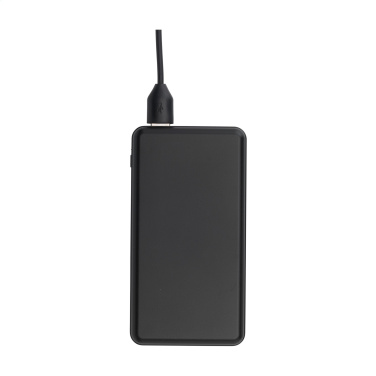 Logotrade promotional gift picture of: Boru Bamboo RCS Recycled ABS Powerbank Wireless Charger