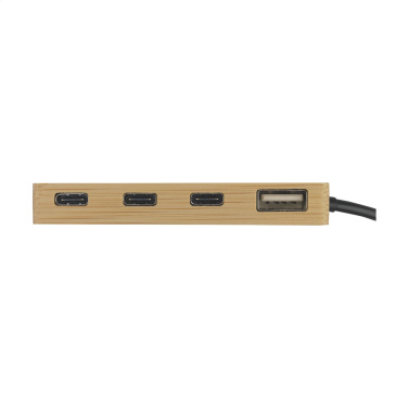 Logotrade promotional item picture of: Fyra Bamboo Hub