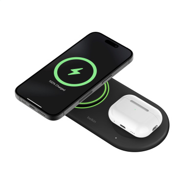Logo trade advertising product photo of: Belkin BoostCharge Pro 2-in-1 Pad
