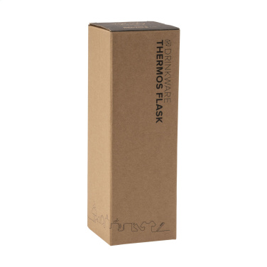Logo trade corporate gifts image of: Osaka 360 ml bamboo thermo bottle/thermo cup
