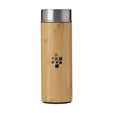 Logotrade promotional item picture of: Osaka 360 ml bamboo thermo bottle/thermo cup