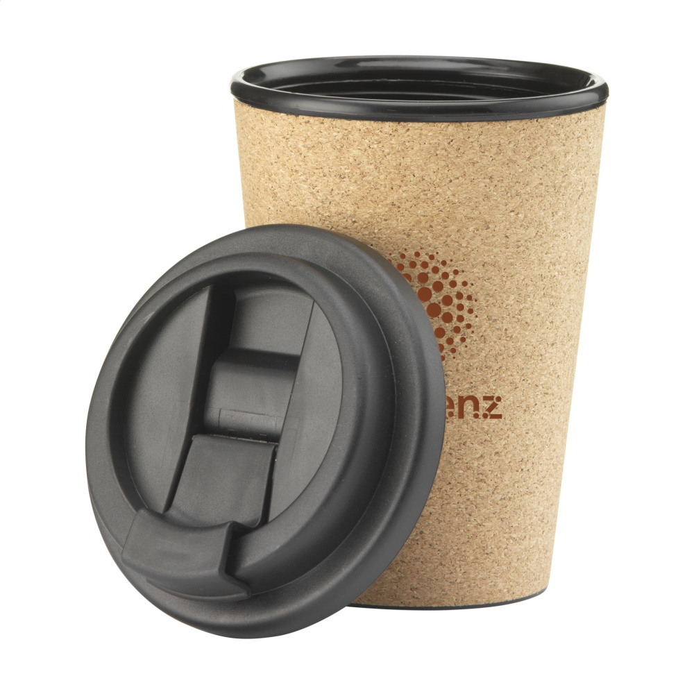 Logotrade advertising product image of: Attea Cork 350 ml coffee cup