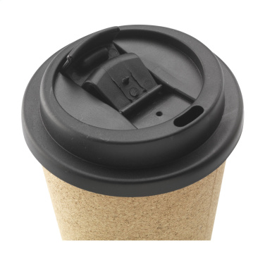 Logo trade promotional merchandise photo of: Attea Cork 350 ml coffee cup