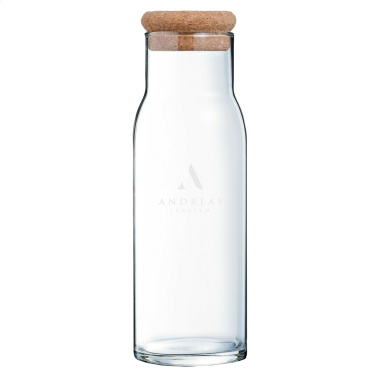 Logotrade promotional merchandise picture of: Algarve Carafe 1 L with a cork cap