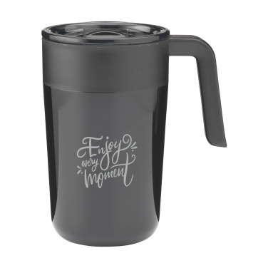 Logotrade corporate gift picture of: Fika RCS Recycled Steel Cup 400 ml thermo cup
