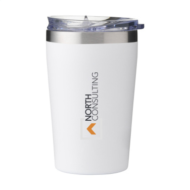 Logo trade advertising products image of: Re-Steel RCS Recycled Coffee Mug 380 ml thermo cup