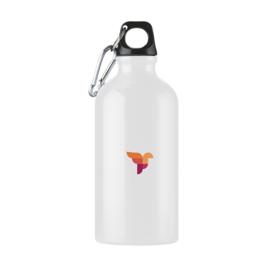 Logo trade advertising products picture of: AluMini GRS Recycled 500 ml water bottle