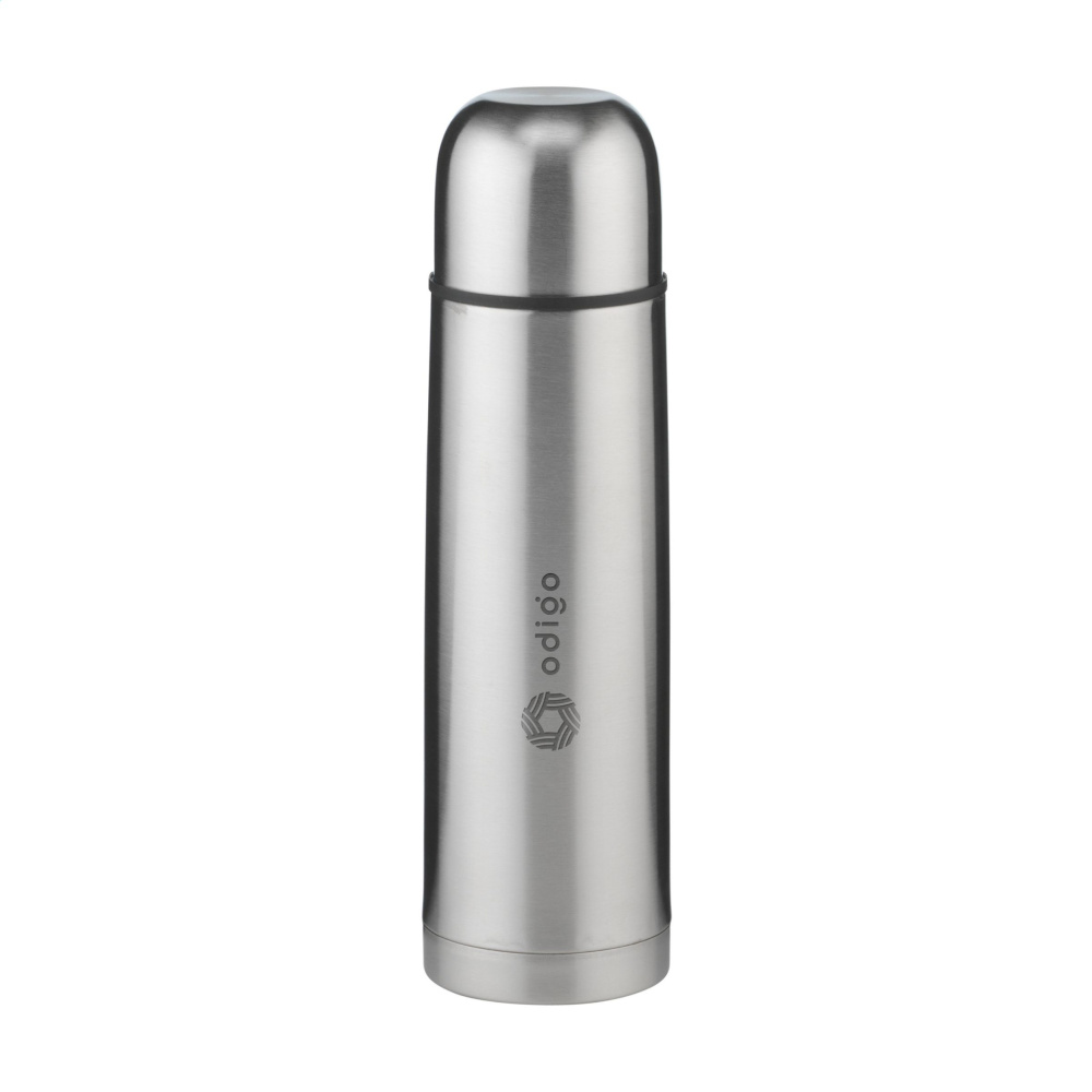 Logo trade promotional giveaways picture of: Thermotop Midi RCS Recycled Steel 500 ml thermo bottle