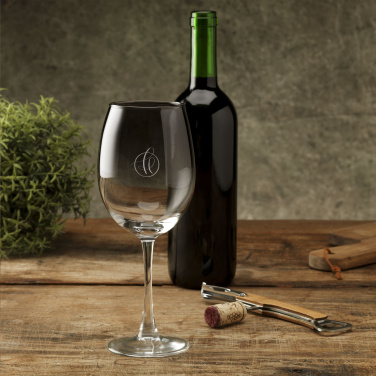 Logotrade promotional products photo of: Smokey Wine Glass 465 ml