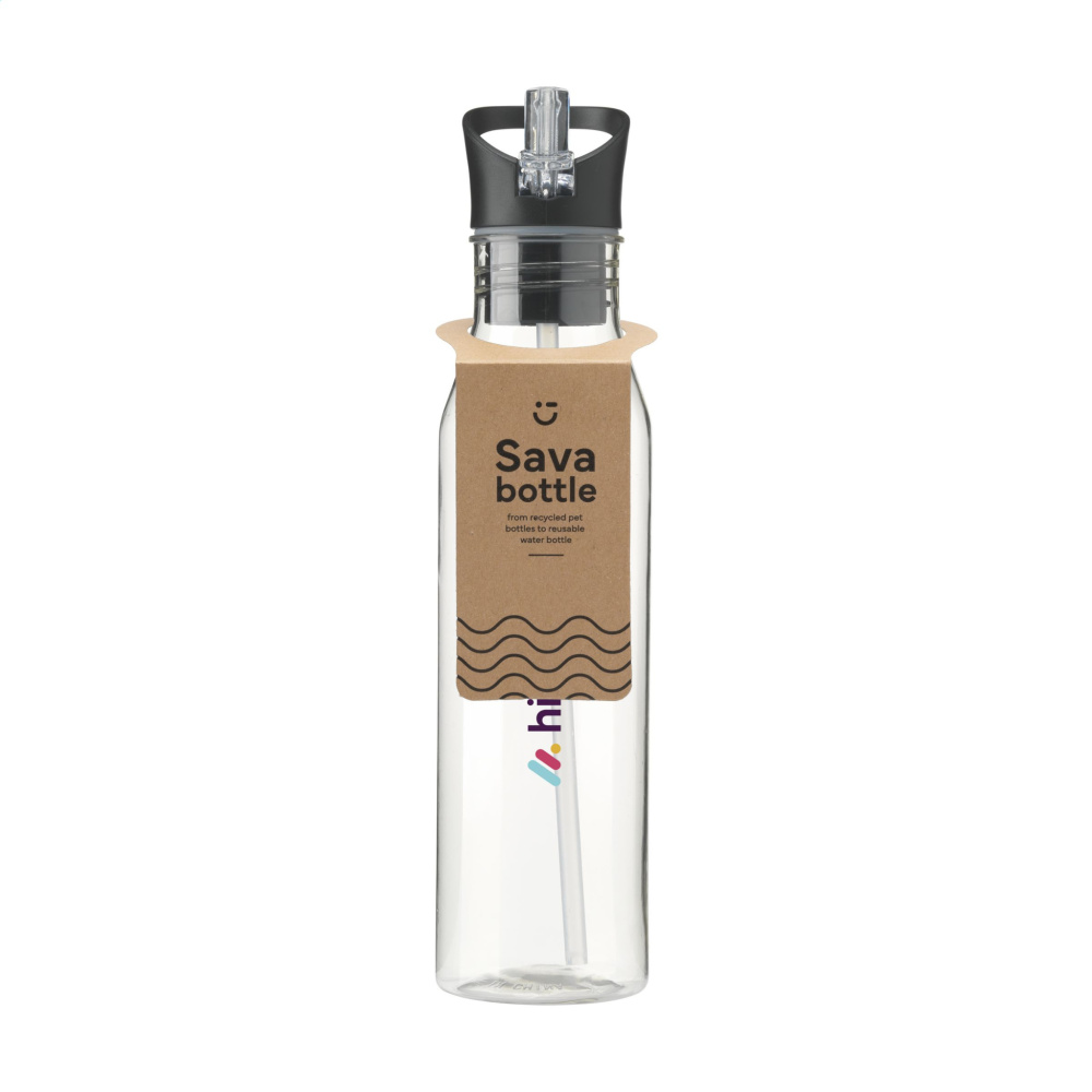 Logo trade corporate gifts image of: Sava GRS RPET Bottle 720 ml