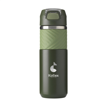 Logo trade advertising product photo of: Lynn RCS Recycled Steel Bottle 500 ml
