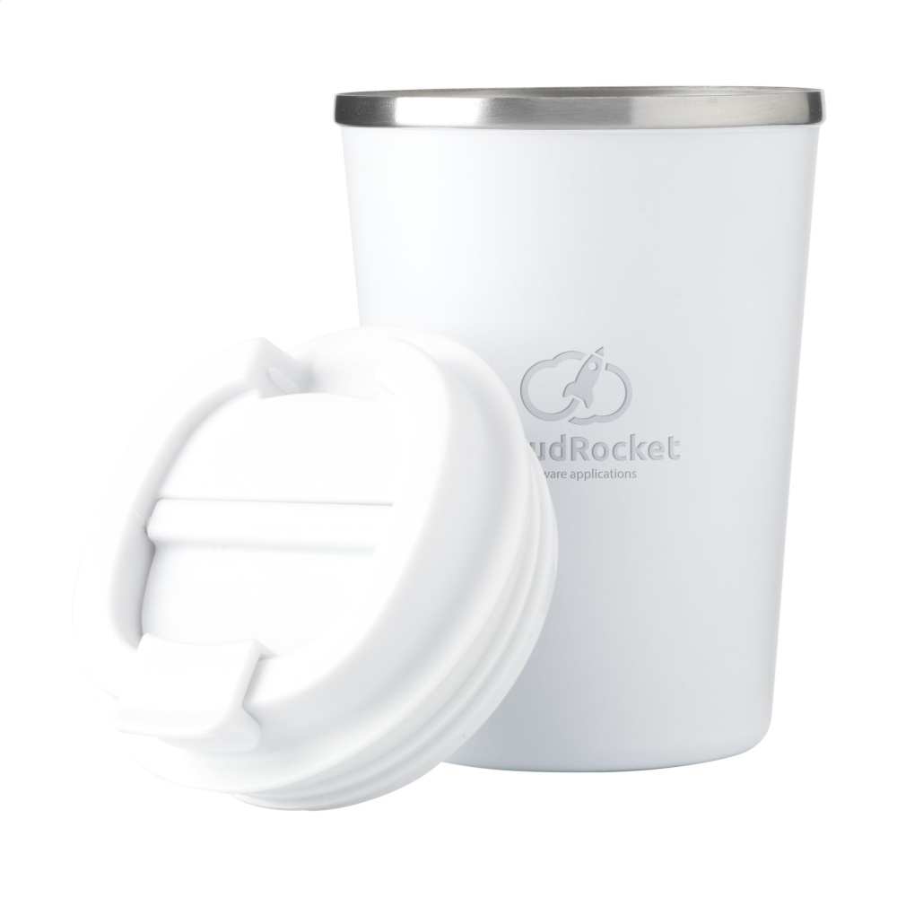 Logotrade promotional giveaways photo of: Kaffi RCS Recycled Coffee Mug 300 ml thermo cup