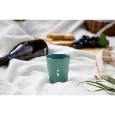 Logo trade corporate gifts picture of: Drinking Cup Bio-Based 200 ml
