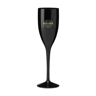 Logotrade promotional items photo of: Lunaire Reusable Champagne Glass 150 ml