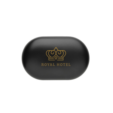 Logotrade promotional merchandise photo of: Fitsound RCS recycled plastic open ear TWS earbuds