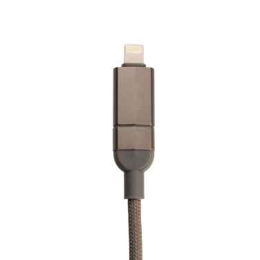 Logo trade promotional product photo of: Charging cable with data transfer DONNES Pierre Cardin