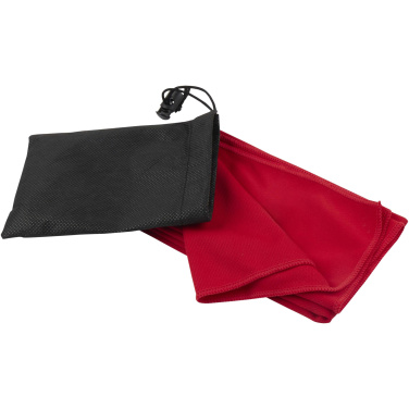 Logotrade promotional merchandise picture of: Lucas RPET sport towel 30x80 cm